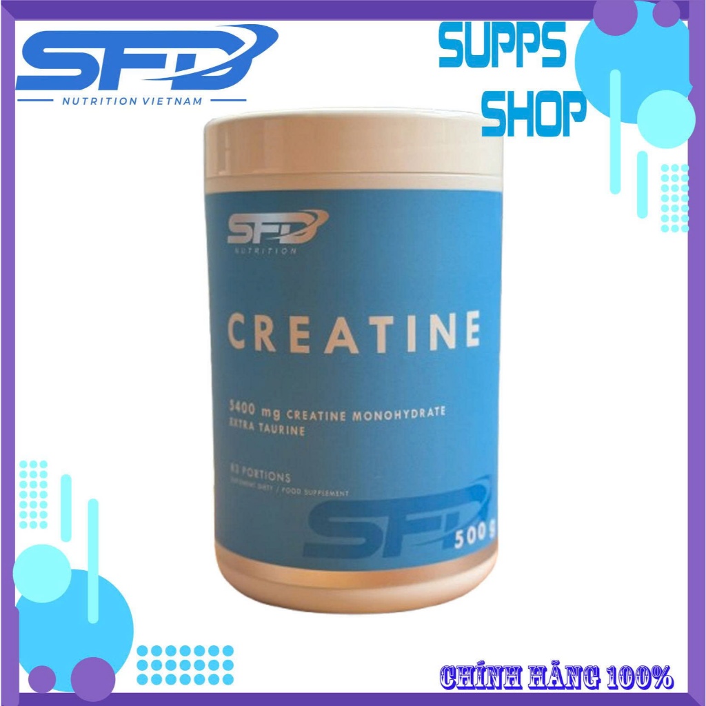 SFD Creatine Monohydrate 500g Xoài Mâm Xôi – Hiệu Suất Tập Luyện Cực Đỉnh