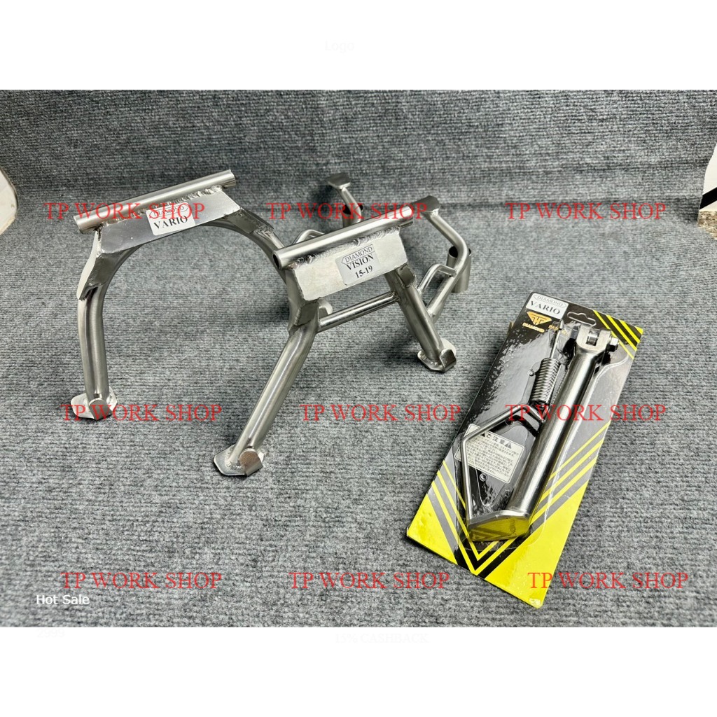 Chân chống nghiên chân chống đứng dành cho vario ab vision scoopy chuẩn inox 304