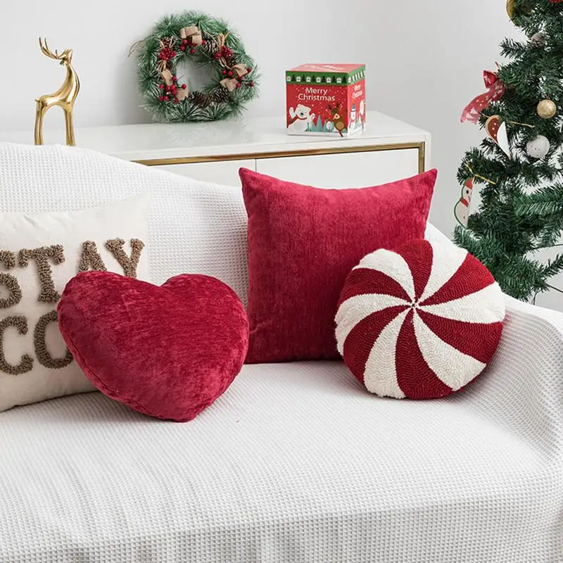 【BBVXG】 Heart Pillow multipurpose Romantic Cute Red Heart Throw Pillow home bedroom sofa valentines gift decorative pillow accessories ราคา 1,152 บาท*ส่งฟรี