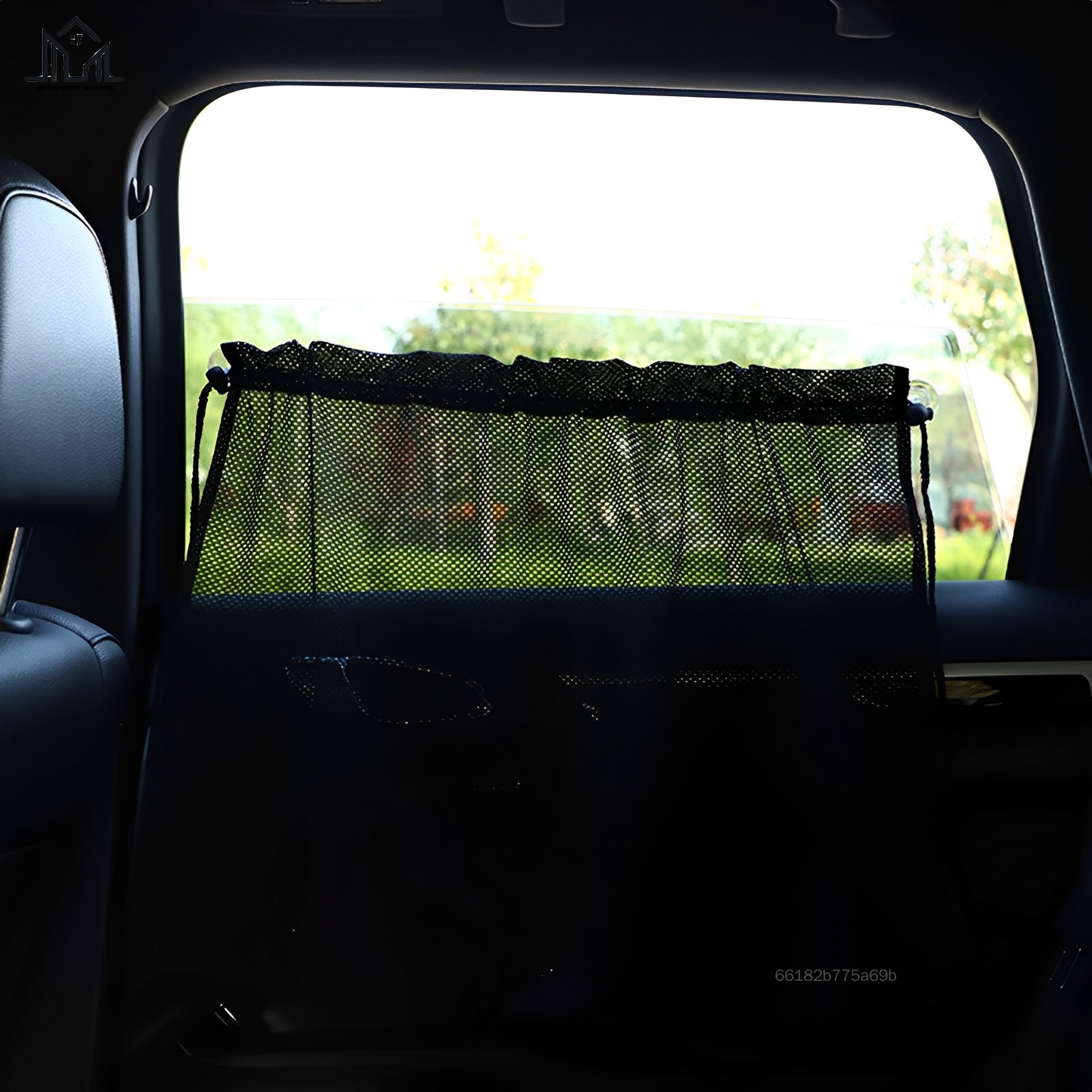 Car Sunshade Window Curtain Suction Cup Install Sun Protection Retractable Sunshield Suitable for Reduce Car Inside Temperature DZTY-MY