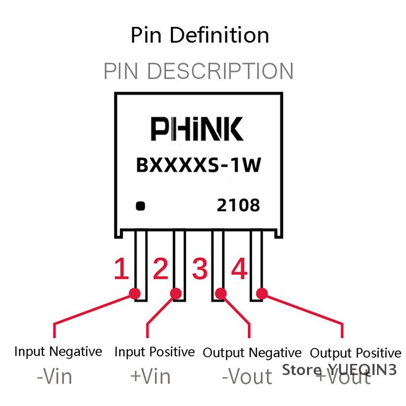Store YUEQIN3 Cái lốc 2 B0505S-1W B0505S b0505 SIP-4 IC mới nguyên bản