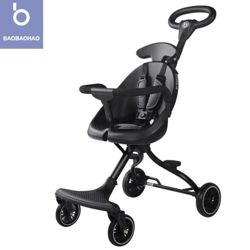 BAOBAOHAO V1 V3 Baby Stroller Two Way Push Portable Lightweight Foldable Baby Trolley Installation-free Singapore