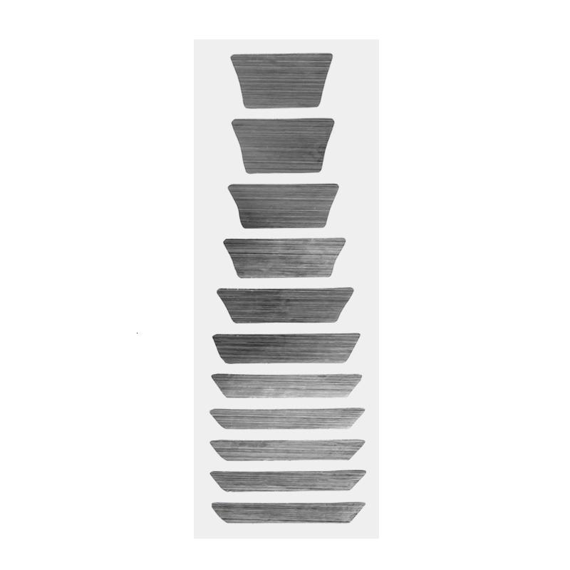 Mỏng hình thang fretboard Decal đánh dấu Inlay sticker cho đàn Ghi-ta Điện Acoustic