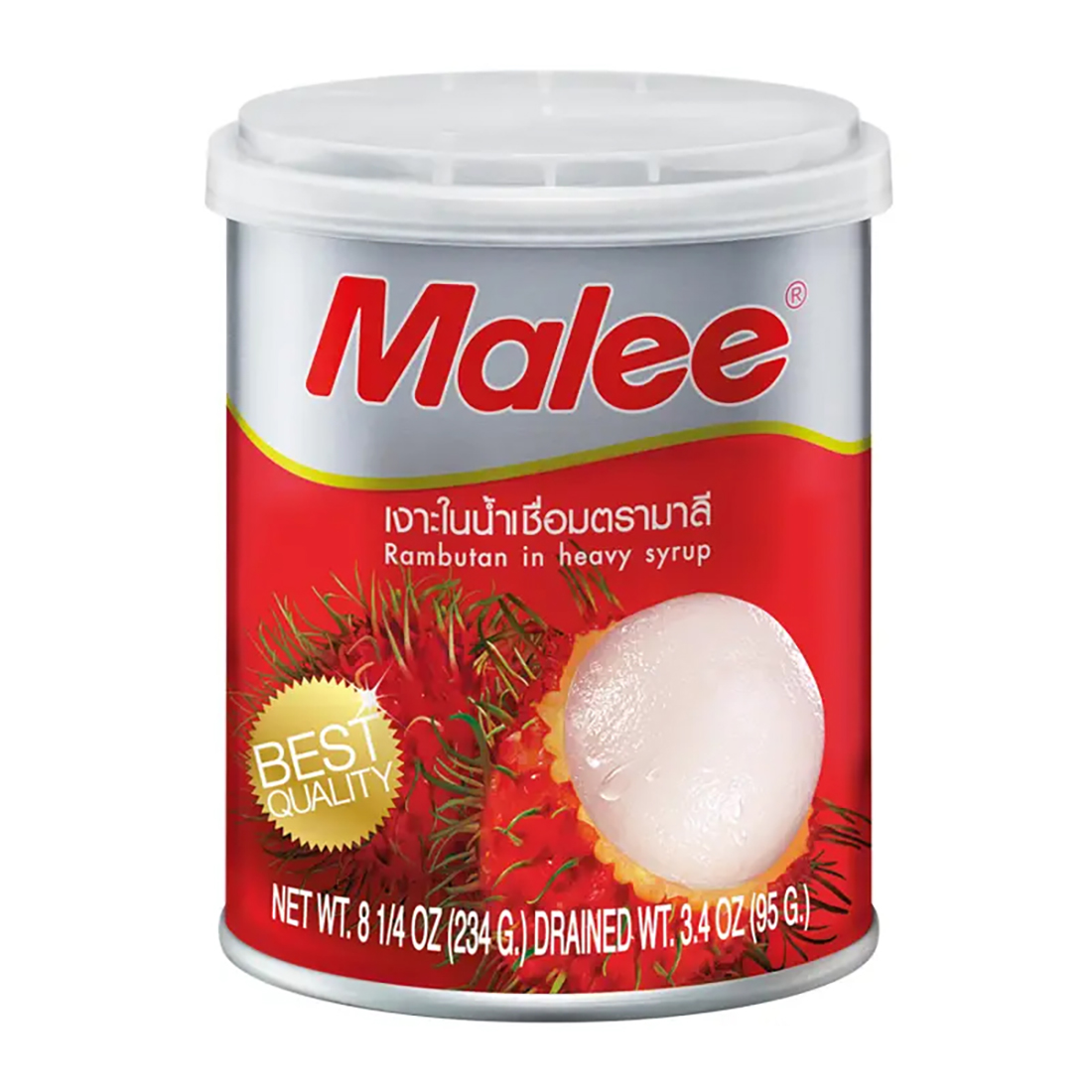 Malee Rambutan Canned Fruit 234G. ราคา 56 บาท*ส่งฟรี