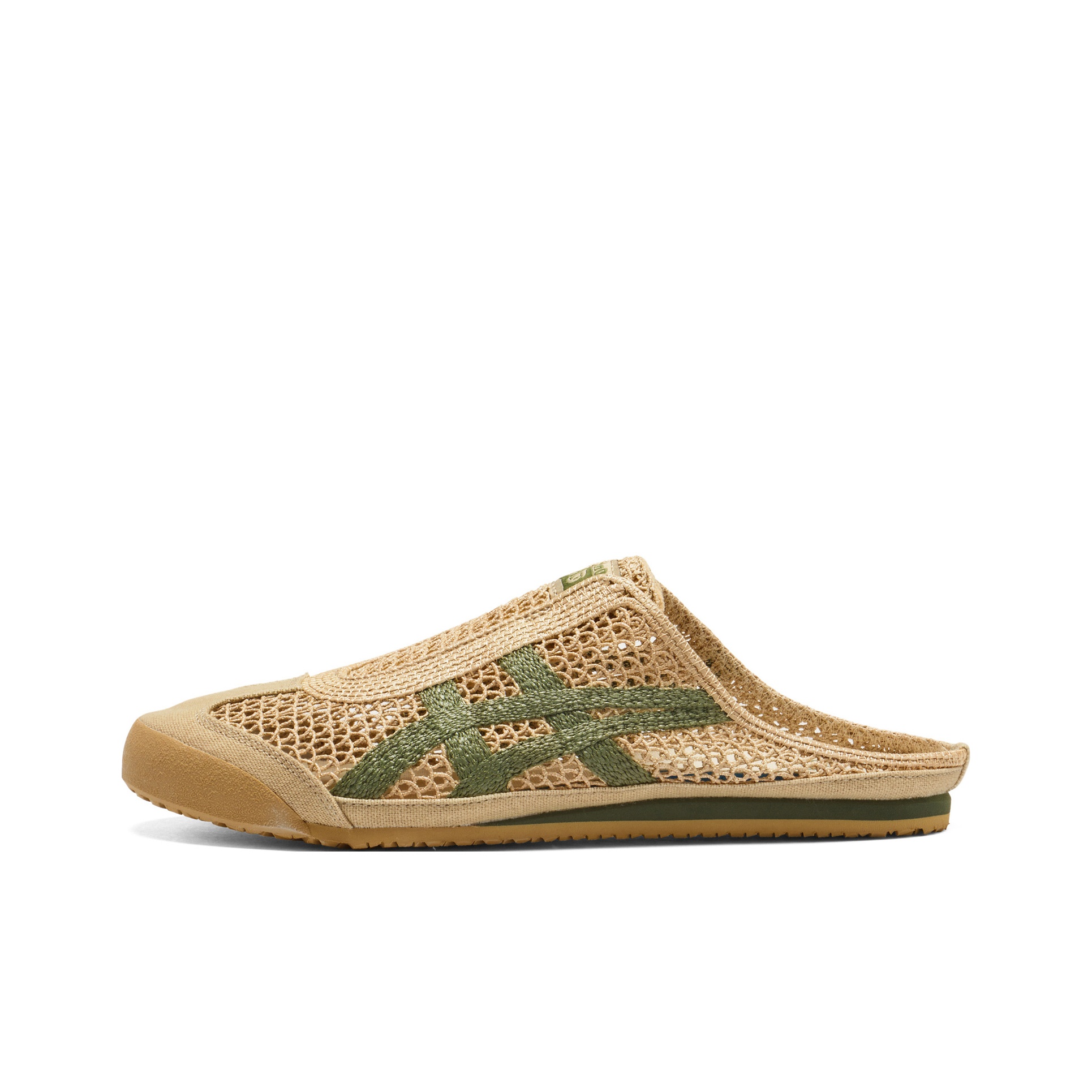 รองเท้าแตะผู้ชาย Onitsuka Tiger MEXICO 66 SABOT ปิดนิ้วเท้า Unisex สีน้ำตาลสีเขียว 1183C123-252 ราคา 14,887 บาท*ส่งฟรี
