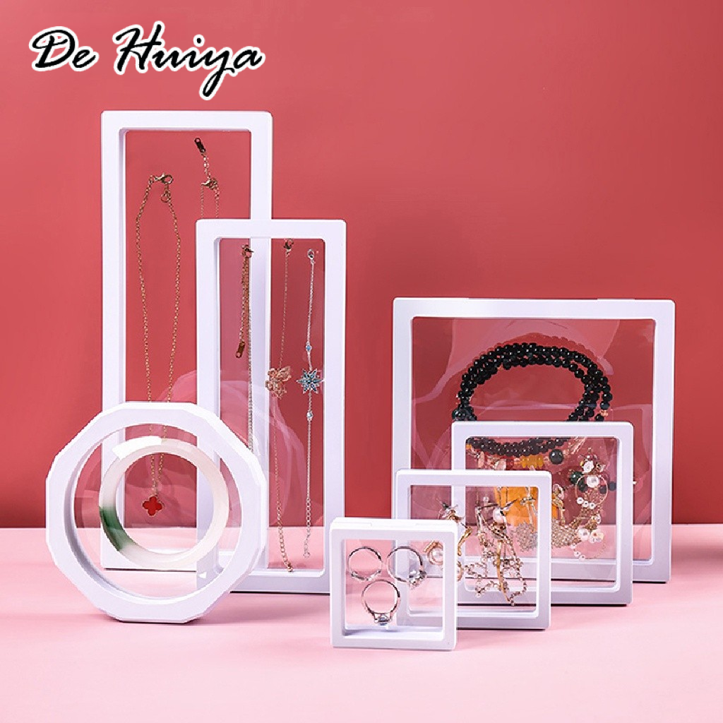 DEHUIYA SUN94Bsyu PE เครื่องประดับป้องกันฝุ่น/เหรียญ/แหวนส่องแสงกล่อง ราคา 9 บาท*ส่งฟรี