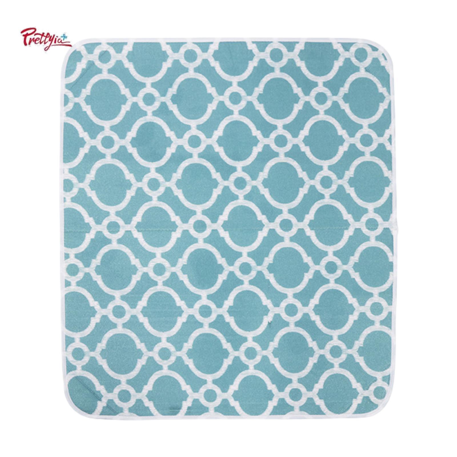 Prettyia Laundry Pad Clothes Protector Folding Heat-insulated with Magnet Soft Hot Protection Pad Ironing Table Cover for Desk Cabinet ราคา 222 บาท*ส่งฟรี