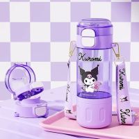 Sanrio Kids Water Bottle Tritan Water Bottle 580ml BPA Free Kuromi My Melody Cinnamoroll