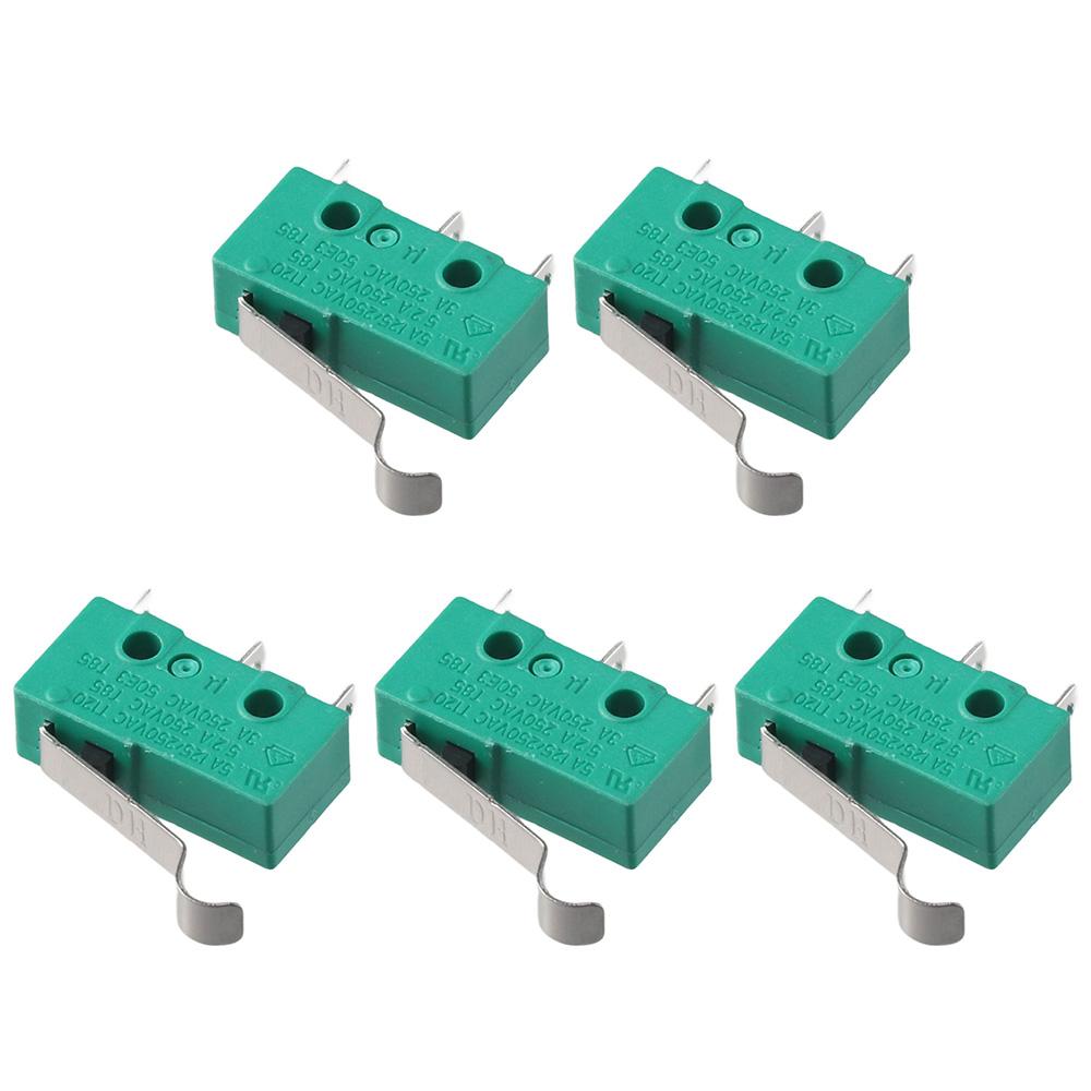 DONGHAI KW4-3Z-3 Micro Switch – 3 Pin, 5A 250V, COM + NO, Short Handle