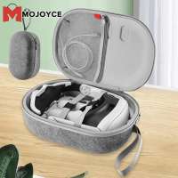 Moyce EVA กระเป๋าถือเคสแข็งกันรอยขีดข่วนแบบพกพากระเป๋าพร้อมกระเป๋าถือเดินทาง Tali Bahu สำหรับ Oculus Quest 3สำหรับ Meta Quest 3