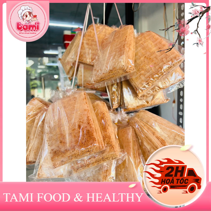   LOẠI NGON TÂY NINH  Combo 10 bịch Bánh Tráng Xì Ke Lắc Muối Sặc Nhuyễn Xì Ke Khô Siêu Cay Tây Ninh Tamii30 