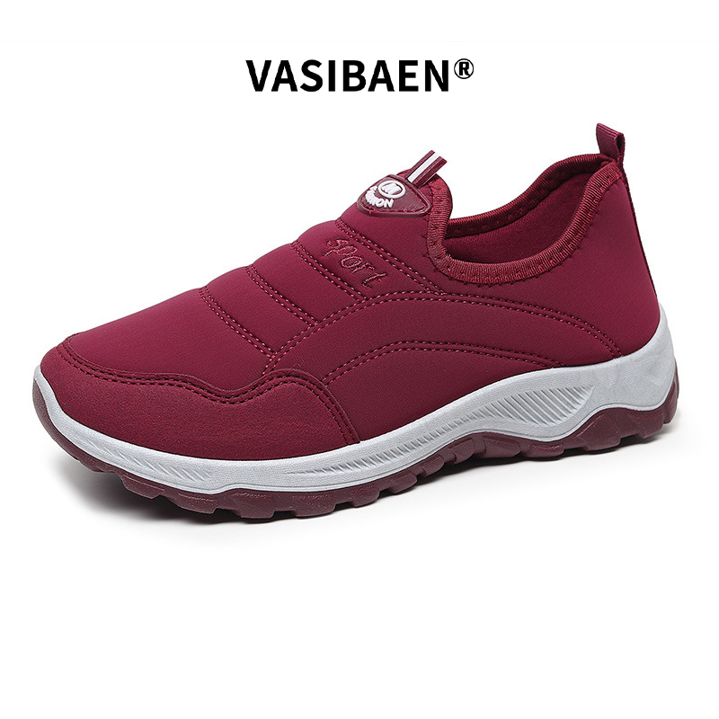 Vasibaen thoải mái Slip-on Giày bệt cho phụ nữ Trọng lượng nhẹ đế mềm hàng ngày đơn giản mặc