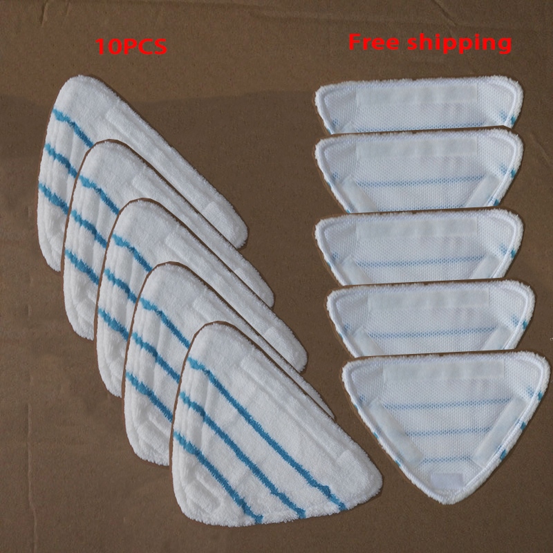 ○⊙♝ 10PCS Top Quality Thicken Washable Microfiber H20 Series Triangle Bonded Mop Pad for Steam Cleaner Mop Replacement Parts ราคา  1,212 บาท*ส่งฟรี