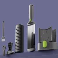 【ZMBKDKHJK】เครื่องสไลด์เนื้อสแตนเลส: เครื่องหั่นหมูสไลด์บาง ปรับความหนาได้ สำหรับสุกี้ ชาบู หมูกระทะ เปาะเปี๊ยะเวียดนาม เครื่องสไลด์หมู เครื่อหั่นเนื้อแดดเดียว