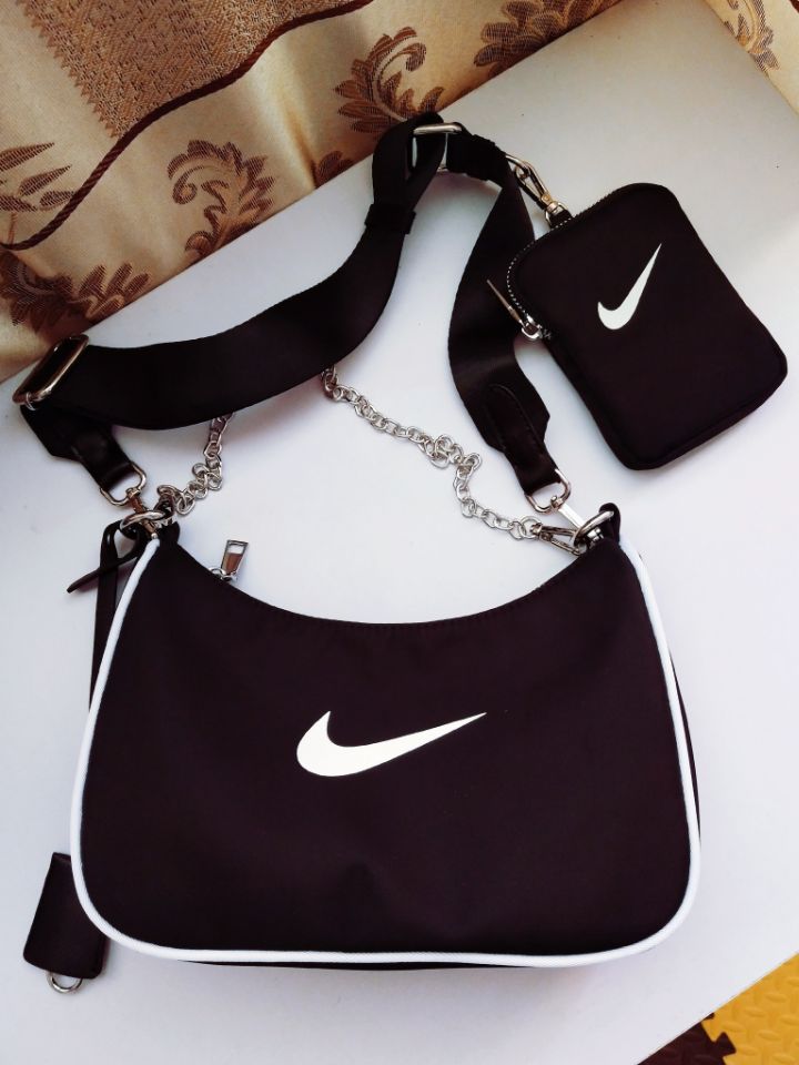 Nike three in one underarm bag female Nike chain shoulder bag