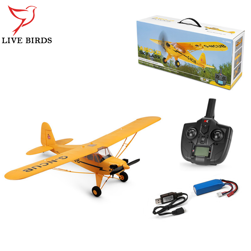 WLtoys XK A160 2.4G RC Airplane 5CH 3D/6G System 650mm Wing Span EPP Foam Remote Control Plane For Boys Girls Birthday Christmas Gifts ราคา 2,999 บาท*ส่งฟรี