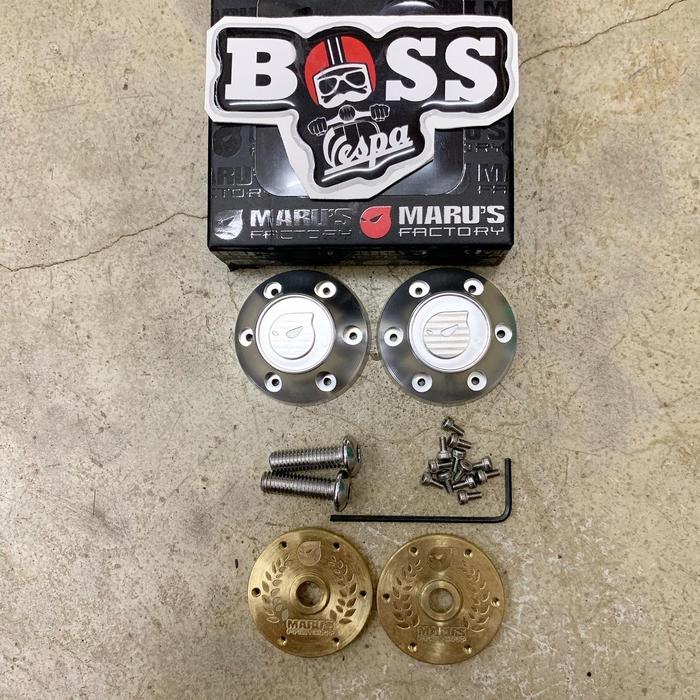 BAR END STABILIZER MARUS SILVER VESPA SPRINT PRIMAVERA GTS S LX LXV - BY LARISAN Harga 1,489,000 rupiah*Gratis Ongkir
