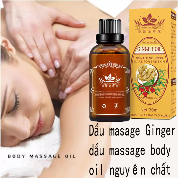Tinh dầu Gừng giảm mỡ cấp tốc sau 3 ngày , massage giảm mỡ bụng, đùi, bắp tay, bắp chân hiệu quả làm săn chắc da bắp tay cơ đùi, giảm thâm rạn nứt do lão hóa sau sinh