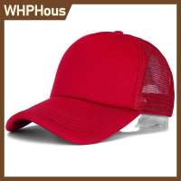 WHPHous 1 chiếc mũ phi giới tính Mũ bóng chày lưới trơn thường ngày Mũ Snapback điều chỉnh được cho nam nữ Mũ Trucker hip hop mũ bố dạo phố