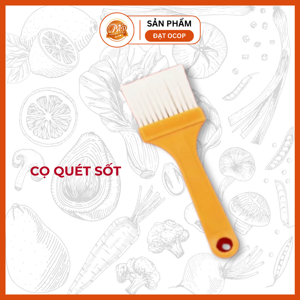 [Quà Tặng] Cọ Phết Sốt Nướng – Cọ Quét Dầu QUét Sốt Tiện Lợi