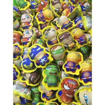 Hộp trứng socola đồ chơi Jokoji siêu nhân, oto 60 quả hot hit giá rẻ - Dory Food