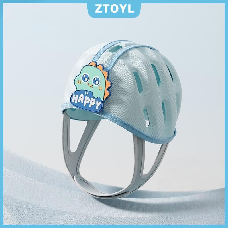 ZTOYL 1ชิ้นหมวกกันน็อคป้องกันศีรษะเด็กทารกสำหรับคลานเดินวิ่งเด็กทารกเด็กวัยหัดเดินไม่มีการกระแทกหมวกนิรภัยเบาะกันชนฝากระโปรง