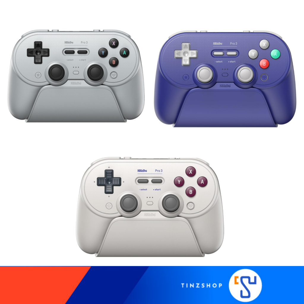 [Express Delivery] Joy 8Bitdo Pro3 Bluetooth Gamepad Bluetooth Controller for Switch / Switch 2 - ยี่ห้อ 8BitDo ราคา 1,799 บาท*ส่งฟรี