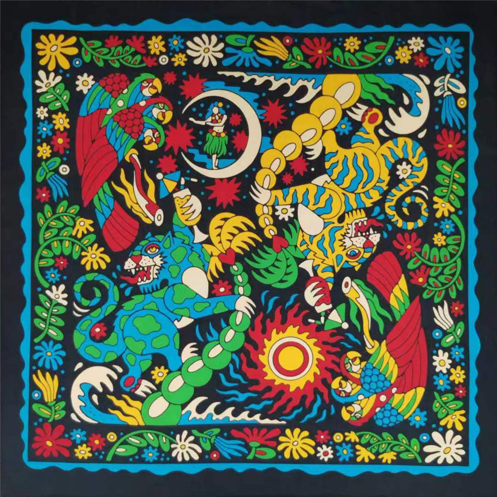 Khăn bandana turban mẫu mới Song An Eco