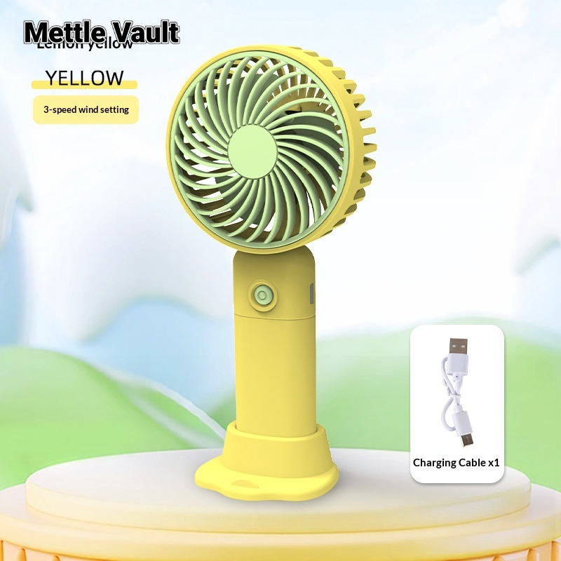 Mettle Vault Portable Mini USB Fan with 3 Speed Settings, Silent Operation for Office, Dorm, Travel and Student Use ราคา 53 บาท*ส่งฟรี