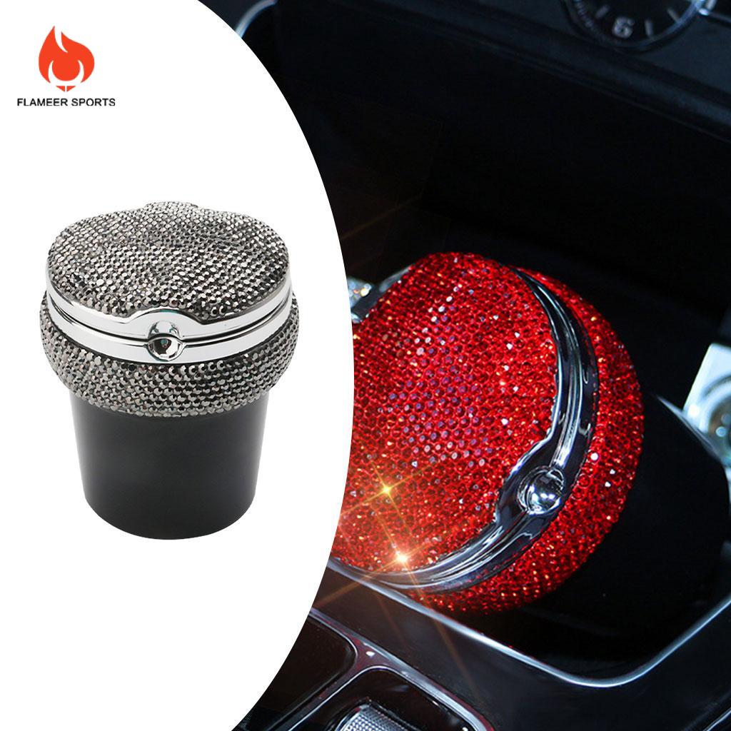 Flameer Xe Với trang trí LED Điện xách tay có nắp Thạch Không Khói Tự Động Cho Bảng Điều Khiển Sử Dụng Nhà