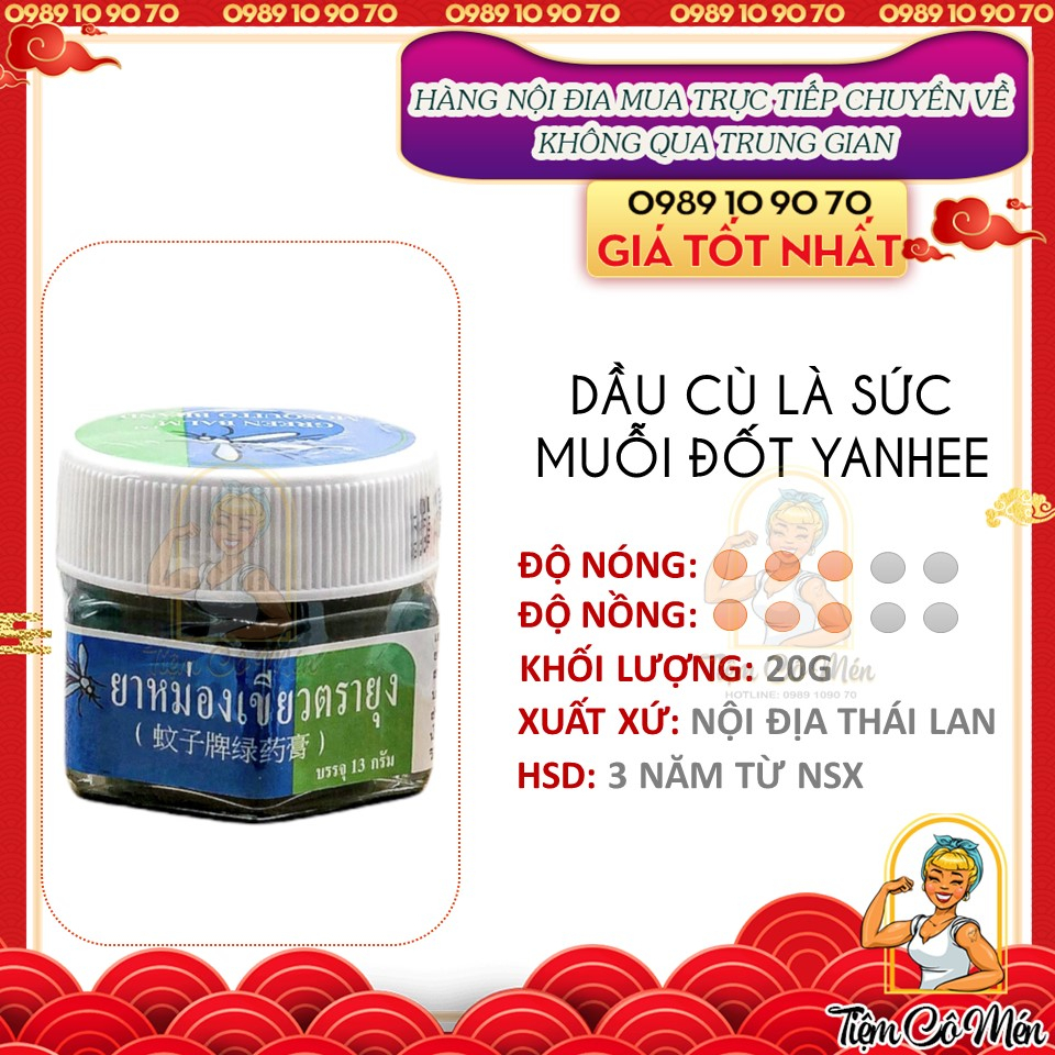 Cao bôi muỗi mosquito thái lan yanhee