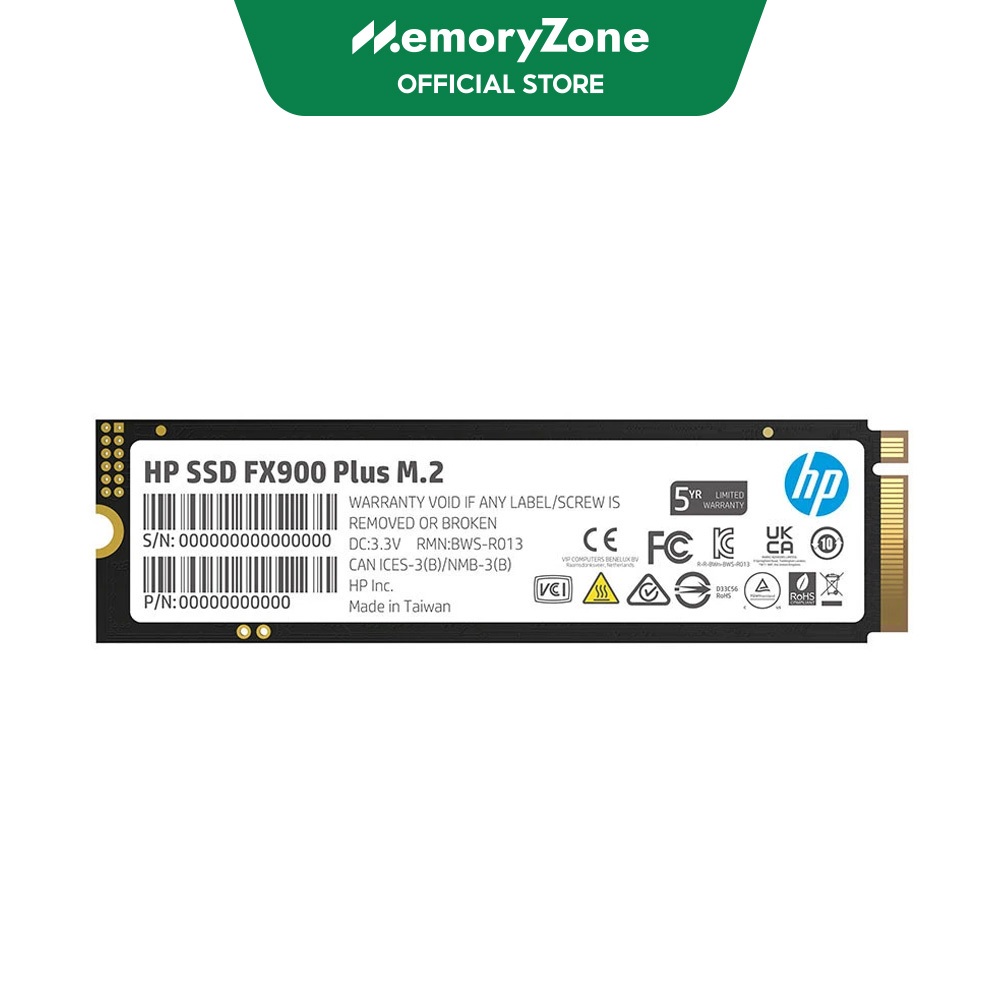 Ổ cứng SSD HP FX900 Plus 2TB M.2 PCIe 4.0 x4 NVMe 7F618AA