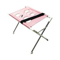 HOUCHU Non-Slip Pet Grooming Table Quick-Dry Mesh Foldable Pet Grooming Hammock Rust-proof Stable Structure Nail Clipping Station Dog Grooming