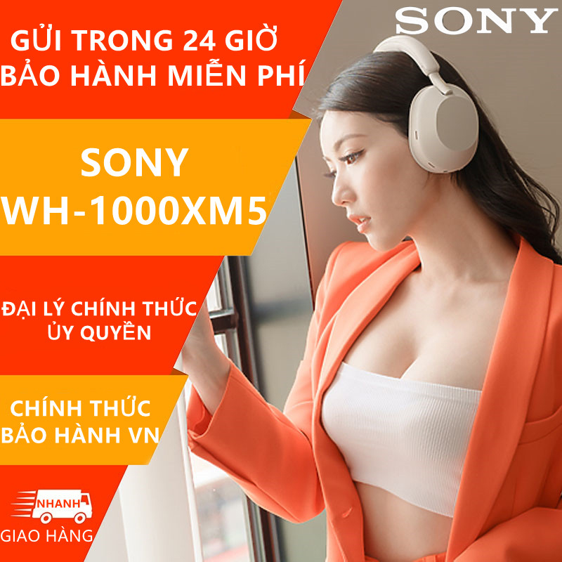 Tai nghe Bluetooth Sony WH-1000XM5 Tai nghe di động giảm tiếng ồn không