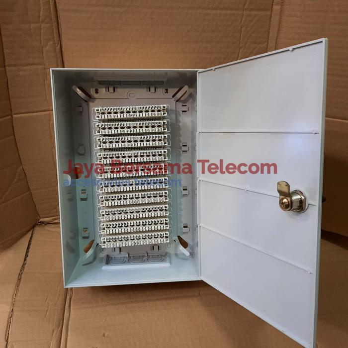 BOX TELPON INDOOR 100 PAIR LENGKAP BMF 10 WAY + LSA KRONE KOMPLIT SET Harga 643,000 rupiah*Gratis Ongkir