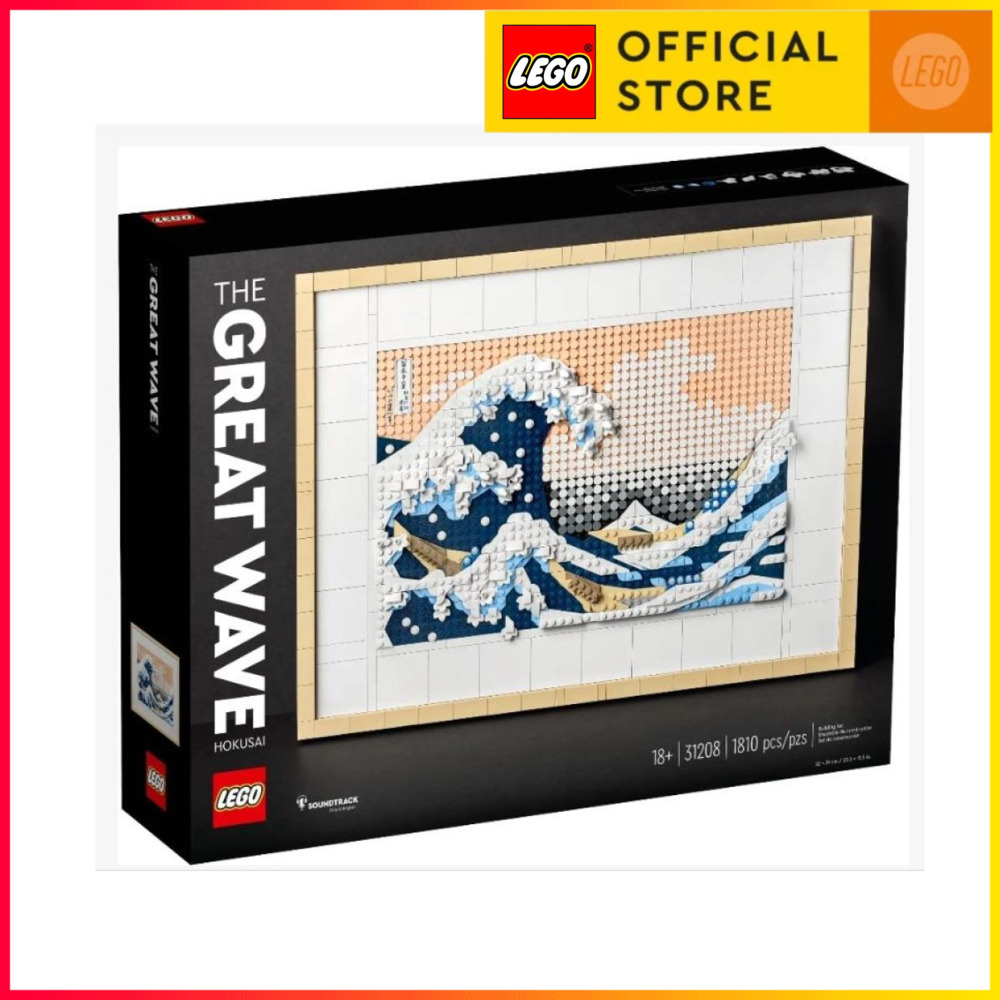 Lego® 31208 art hokusai – the great wave 1810pcs 18+ lego đồ chơi gạch