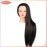 BMPEIC ตุ๊กตาช่างทำผมคนผมจริงสำหรับฝึกทำผมมนุษย์