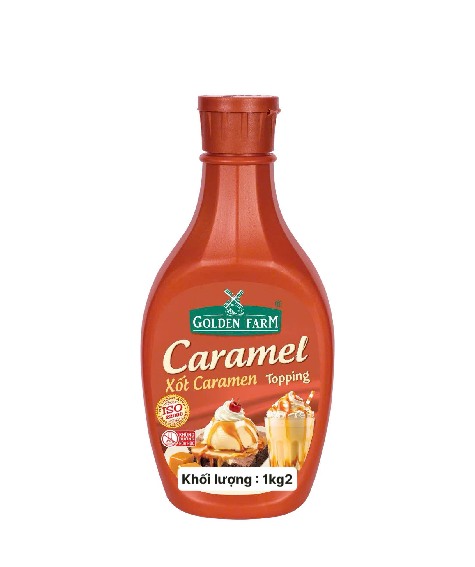 Sốt Golden Farm chai 1,2kg - CARAMEL
