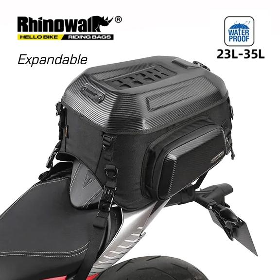 RHINOWALK MT2335 MOTORCYCLE PANNIER 23-35L TAIL BAG -TAS SEPEDA MOTOR-Apocalypse77 Harga 1,490,000 rupiah*Gratis Ongkir