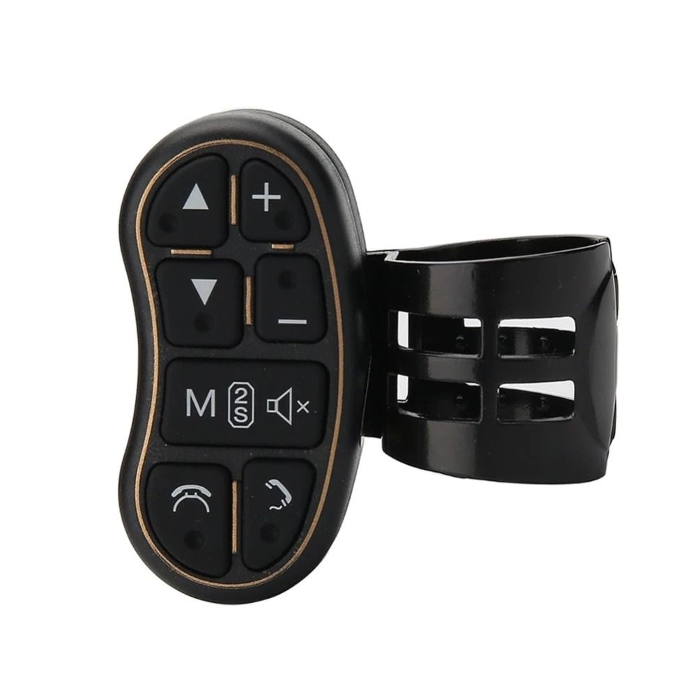 Dcfvd Xe Tự Động Hands-Free Cho Xe Đài Phát Thanh phương tiện truyền thông DVD Nút nút điều khiển từ xa Không Dây bánh lái Điều Khiển điều khiển từ xa điều khiển từ xa không dây Chỉ Đạo Nút Điều Khiển