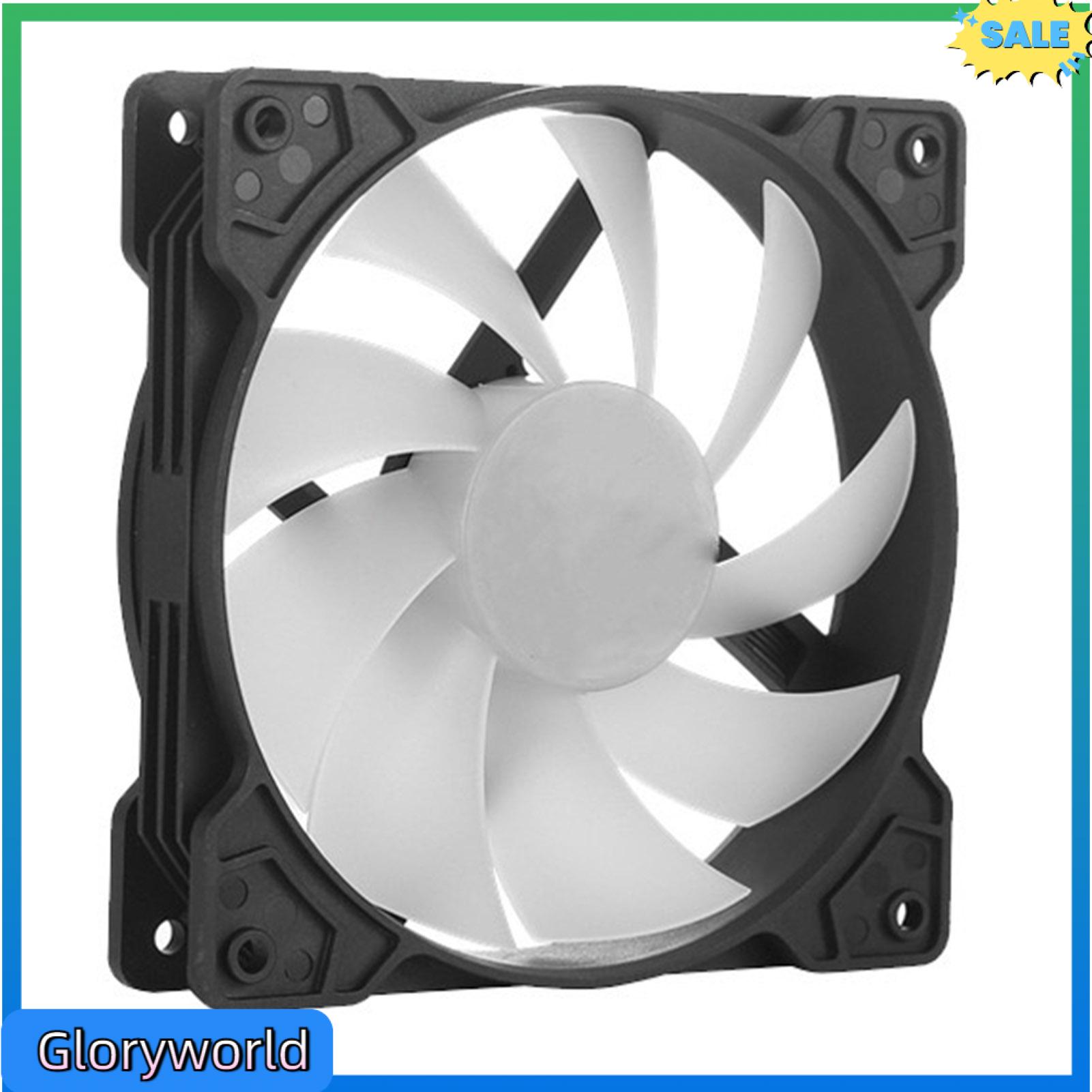 Gloryworld Chassis Cooling Fan High-speed Rgb Silent Computer Case Cooling Fan – Low Noise Easy Installation High Performance Pc Cooler for Gaming Workstation Efficient Heat Dissipation - Jenama OEM Harga 13 Ringgit*Penghantaran Percuma