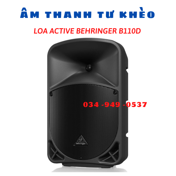Loa full liền công suất BEHRINGER B110D - bass 25cm - 300w ( giá 1 loa )