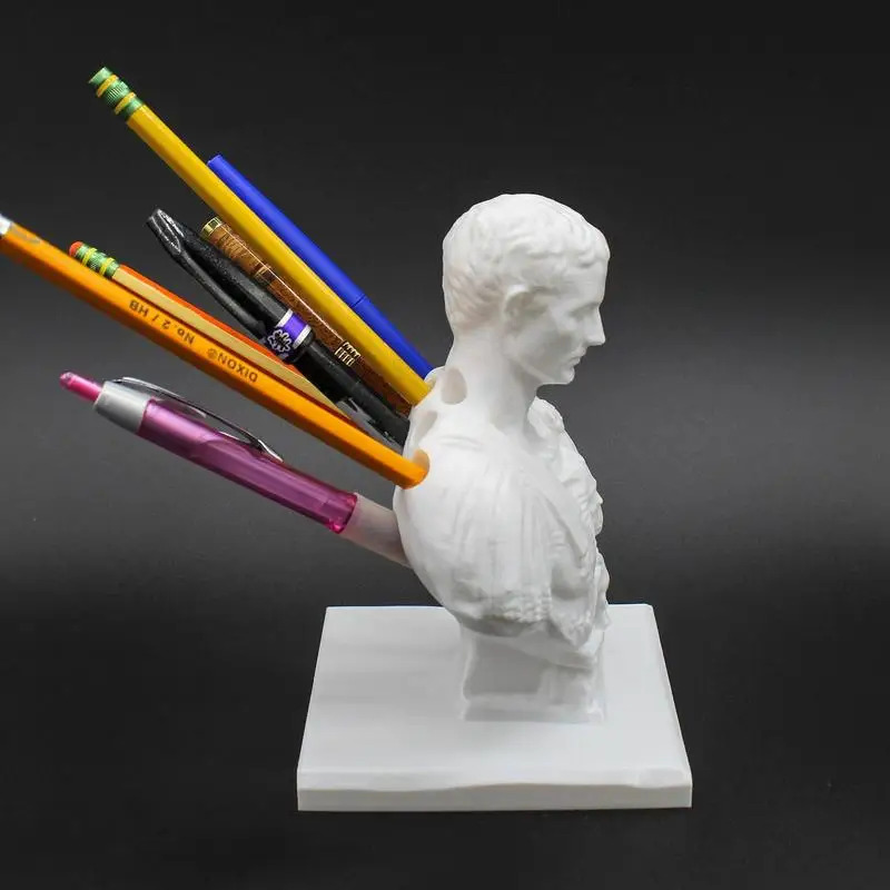 Sdkjulius Caesar tượng văn phòng bàn Bút chủ Văn phòng bàn Tổ Chức Văn phòng trang trí văn phòng bút giá Quà Tặng văn phòng phẩm giáo viên giftsjo