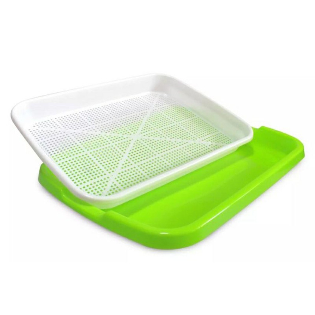 Hozzby nảy mầm nảy mầm khay Grow nhãn vườn ươm nhựa đạo cụ phụ kiện 【hàng có sẵn】