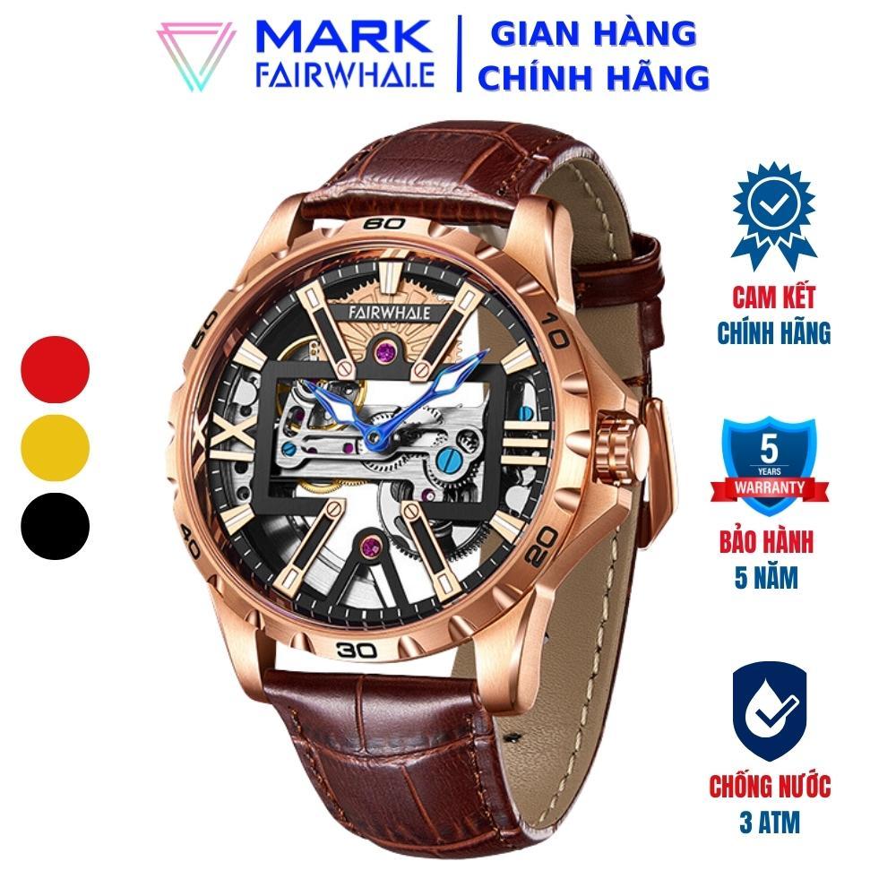 Đồng Hồ Cơ Tourbillon Chống Nước Mark Fairwhale FW013 Size 43mm Bảo Hành 5 Năm Đẳng Cấp Nơi Tinh Hoa Hội Tụ