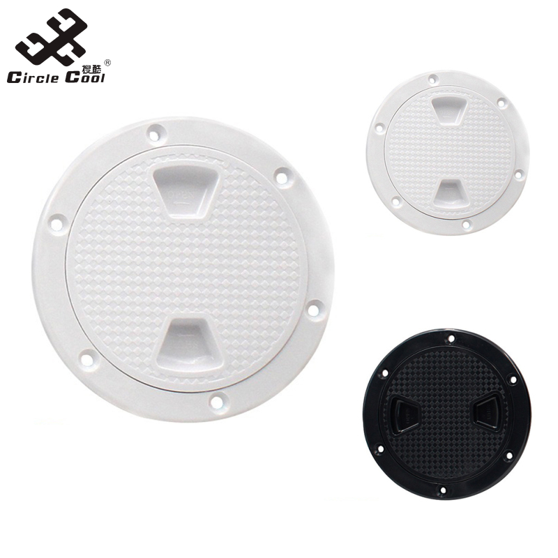 Circle Cool Non-Slip Inspection Hatches 4" Round O-ring Sealed Deck Plates Detachable Cover Screw Out Access Hatch Cover For Kayak, Yacht, Marine Accessories ราคา 171 บาท*ส่งฟรี