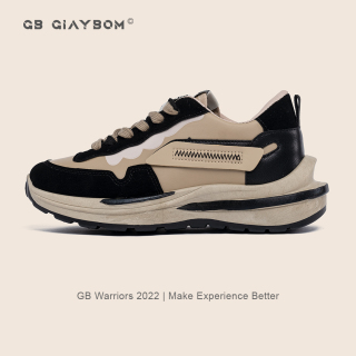 Giày Thể Thao Nữ Độn Đế Giày BOM Sneaker Tăng Chiều Cao Ulzzang Hàn Quốc Mới Nhất giayBOM GB Warriors B1554 thumbnail