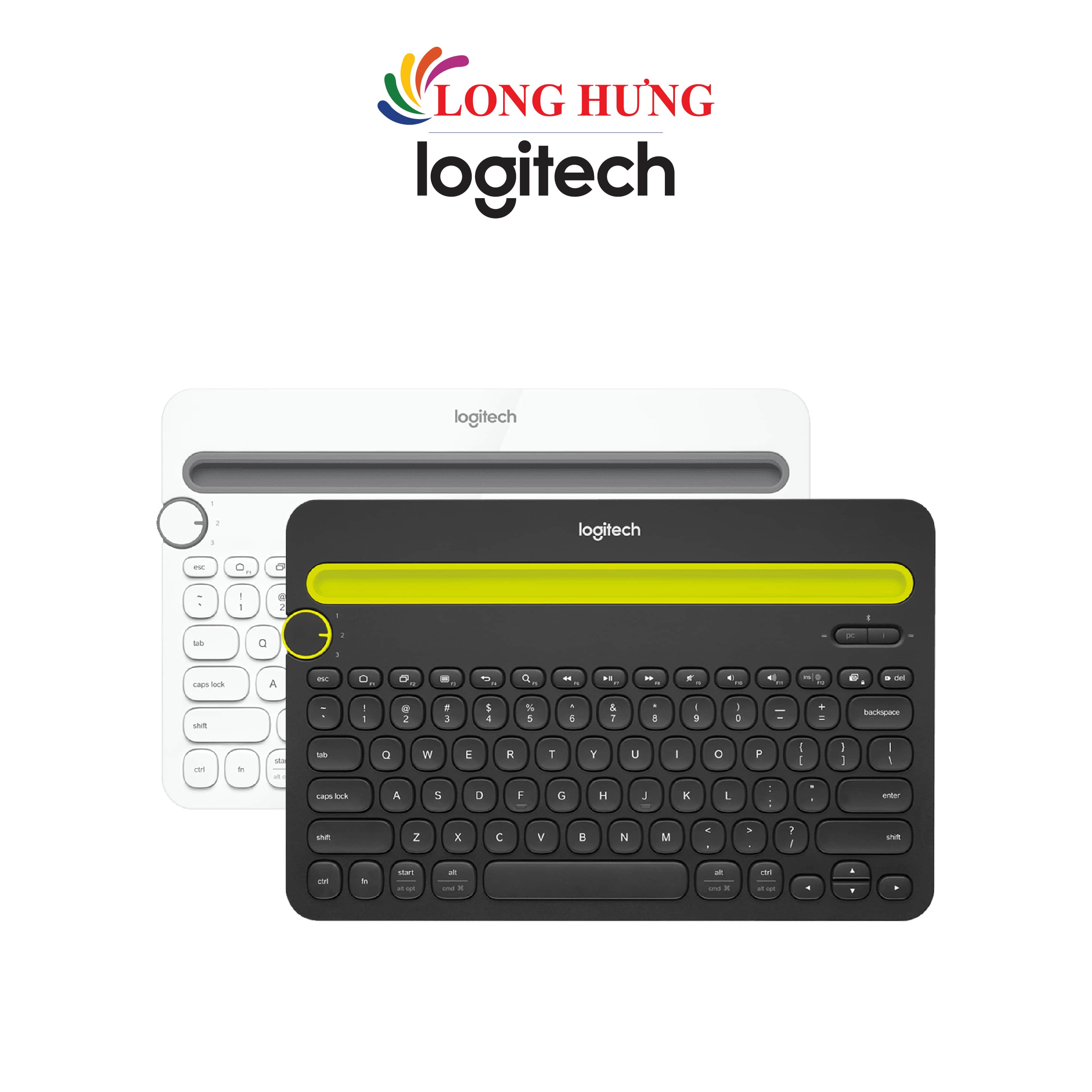Bàn phím không dây Bluetooth Logitech K480 - Hàng chính hãng