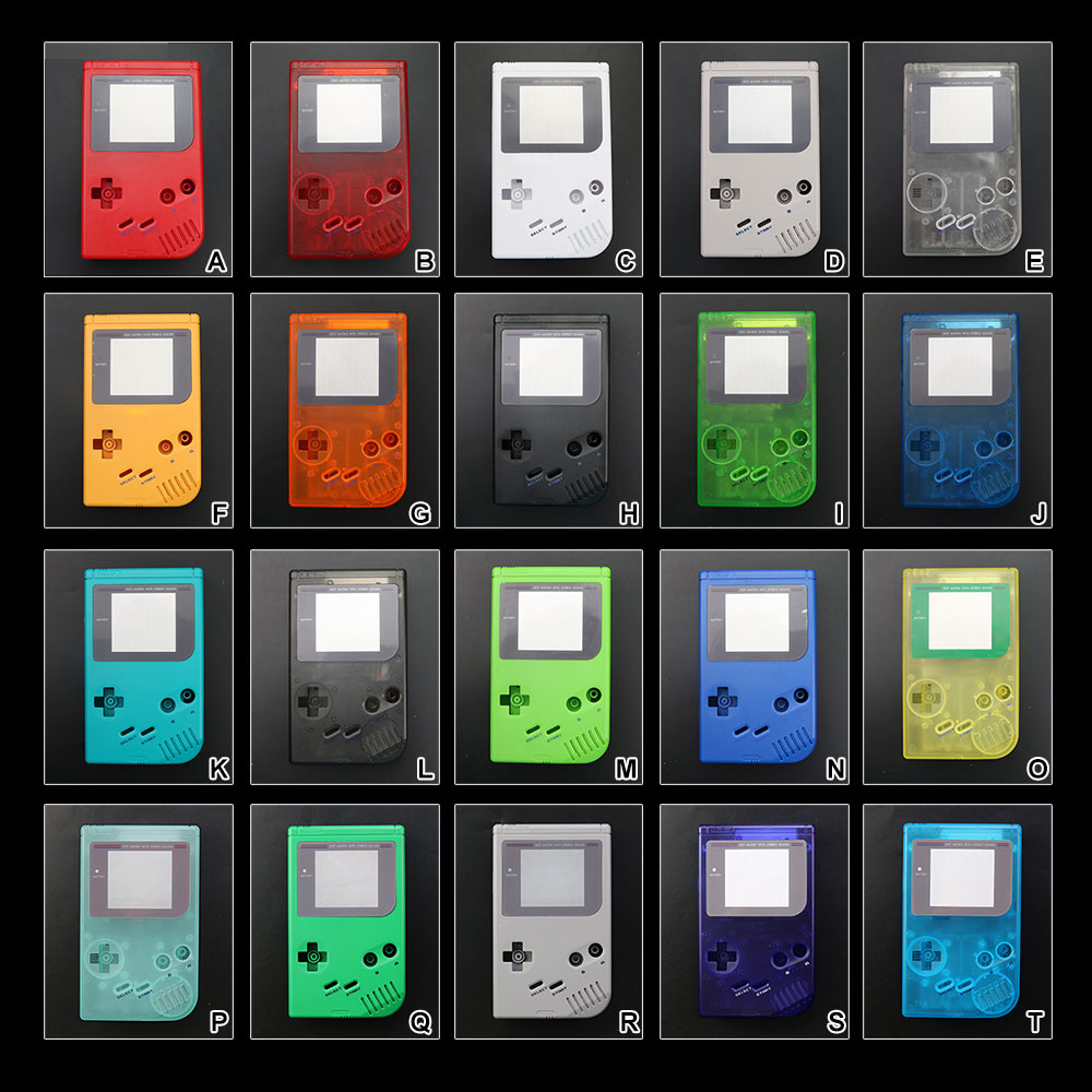 【big-discount】 1set Full Set Housing Case Cover Repairt Parts For Gameboy Classic Game Console for GB DMG-01 With Buttons