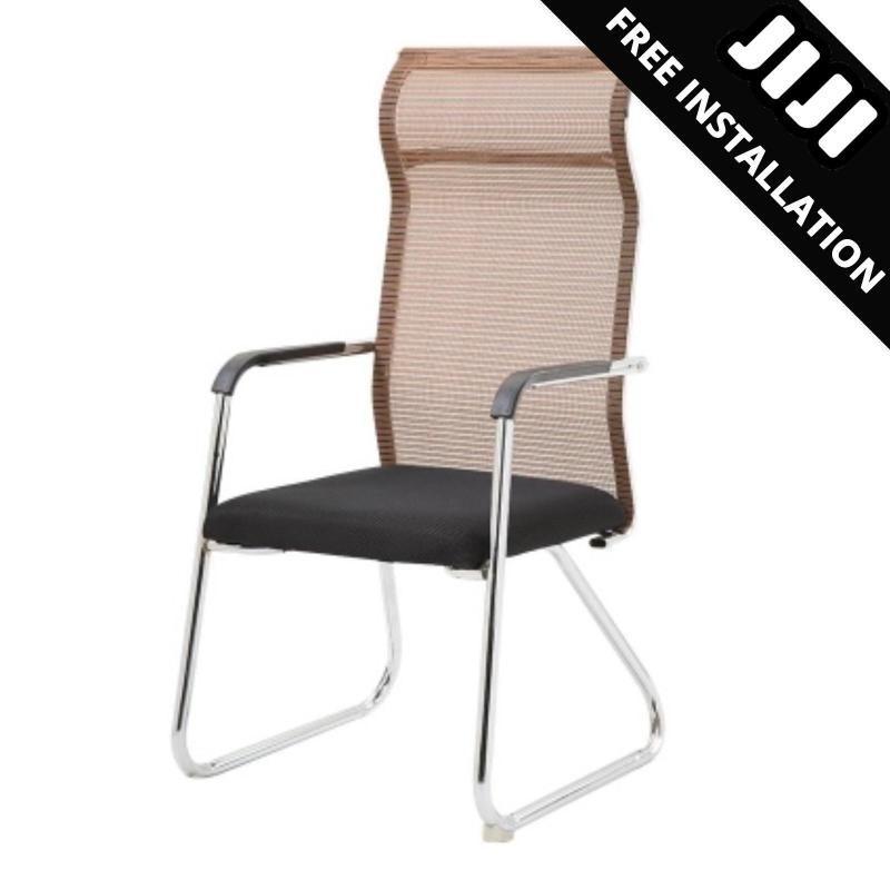 JIJI Manager Office Chair Stationary (MESH) (Free Installation) - (Home Office Chair) Office chairs /Study chair/Gaming chair/Ergonomic/ Free 12 Months Warranty (SG) Singapore